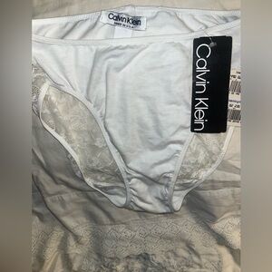Calvin Klein panties White Cotton